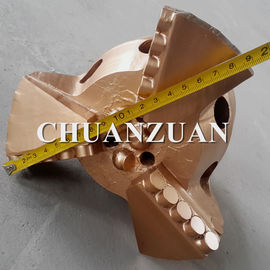ارتفاع اختراق 190MM PDC روك مثقاب 60 - 350 دورة في الدقيقة السرعة مع شفرات غير متناظرة