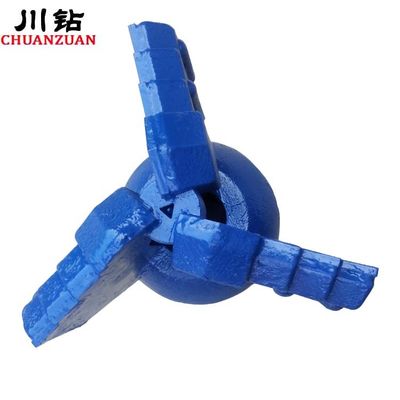 كربيد التنجستن 10 بوصة 3 أجنحة خطوة بئر ماء PDC مثقاب